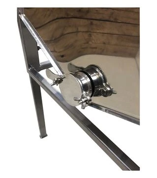 Стіл для розпечатування стільників 1 м, нержавіючий кран (1601N)