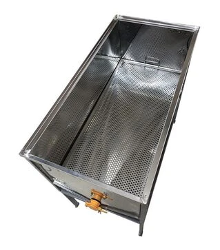 Стол для распечатки сот 1 м, плоская корзина, пластиковый кран (1641P)