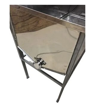 Стол для распечатки сот 1 м, плоская корзина, нержавеющий кран (1641N)