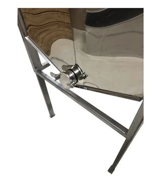 Стол для распечатки сот 1,5 м, плоская корзина, нержавеющий кран (1643N)