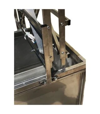Верстат для розпечатування стільників з бункером, механічний (207)