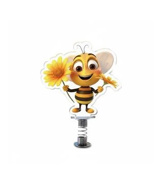 Декор Бджілка з квіткою (BP001)
