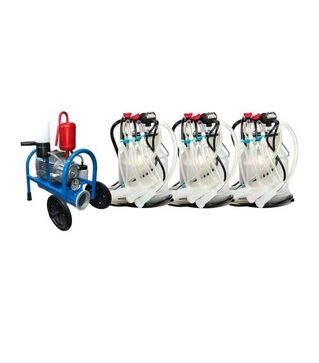 Доильный аппарат "Белка-6 мини" (3 ведра 20 л. для 6-ти коз) масляный