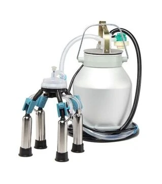 Доильное ведро "МАЙГА Макси", стаканы нержавейка, крышка алюминиевая и коллектор 240 см&sup3;