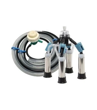 Доильная аппаратура "Комби", стаканы нержавейка и полипропилен.