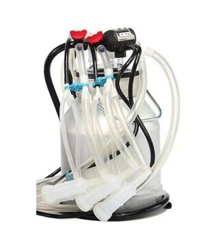 Доильное ведро "Белка-2" для коз, двойное