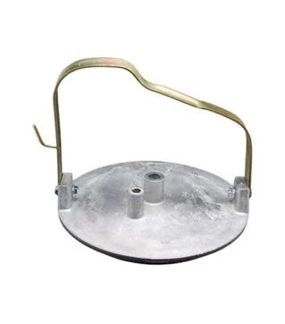 Крышка доильного ведра алюминий (без прокладки)