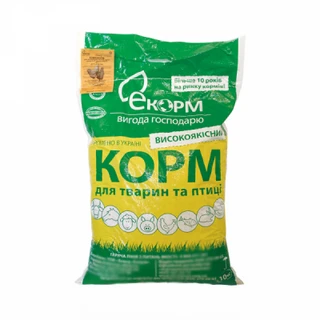 Комбикорм Молодняк яичных кур возрастом 9-17 недель (рост) (крупка), 10 кг