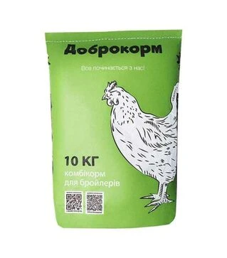 Комбікорм Бройлер Фініш (гранула), 25 кг