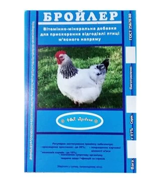 Премикс Минеральный бленд бройлер, 0,06%, 1 кг