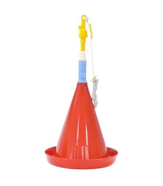 Колокольна поїлка для курей несучок батьківського стада бройлерів і підрощених індиків