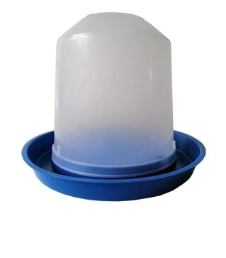 Вакуумная поилка с защелкой для птиц (кур, цыплят, перепелов, индеек, бройлеров, уток, гусей), 5 л