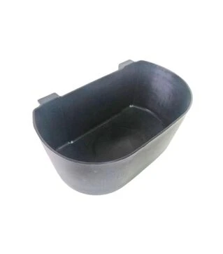 Навесная поилка-кормушка из нейлона для кроликов (не грызут) и домашней птицы на 0,7 л