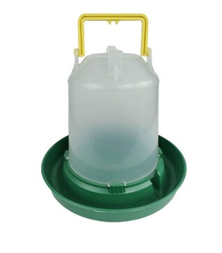 Вакуумная поилка для птиц с ручкой, 3 л