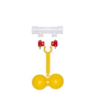 Поилка нипельная для птицы C21 с двойной чашей