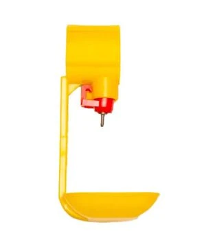 Поила нипельная для птицы C18 с каплеуловителем, под круглую трубу