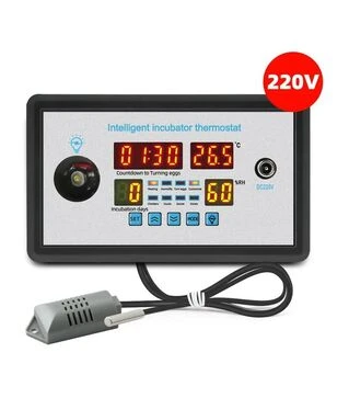 Регулятор температуры и влажности W9005 с выносным датчиком для инкубатора 220 В