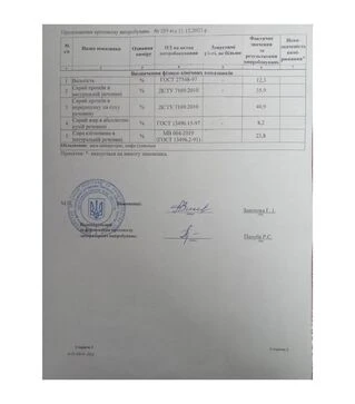 Жмых подсолнечный (гранул), 25 кг