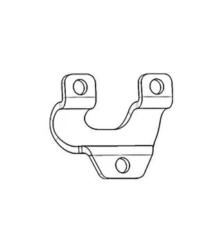 Хомут на трубу діаметром 21 для станка осіменіння Тип 1