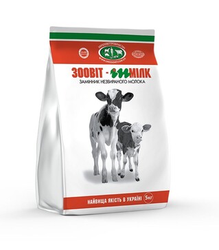 Замінник молока для телят від 21 до 42 днів &quot;Зоовіт in Мілк&quot;, 5 кг