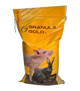 Комбікорм для кролів на відгодівлі (зі збільшеною кількістю) старше 50 днів, 25 кг