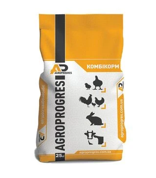 Комбикорм Кроли Молодняк (гранула), 25 кг