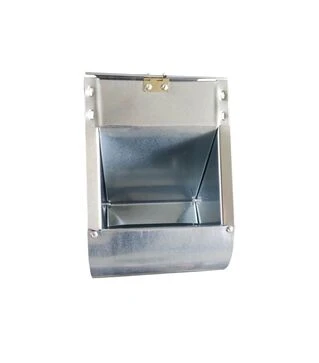 Бункерная кормушка для кроликов и т.д. грызунов на 1,5 литра с крышкой