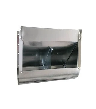 Бункерна годівниця для кроликів та ін. гризунів на 3,5 літра +з перегородкою