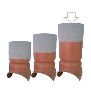 Сідло ПВХ 250 діаметр (сідловий відвід, тип 2)