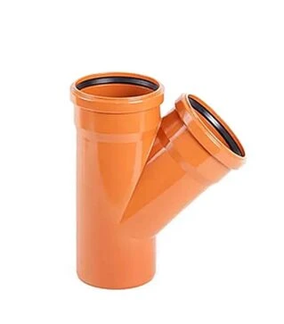 Трійник каналізаційний 45° ПВХ, діаметр 315x250 мм