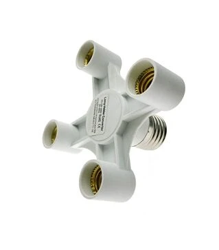 Перехідник з патрона Е27 на 4 патрона Е27