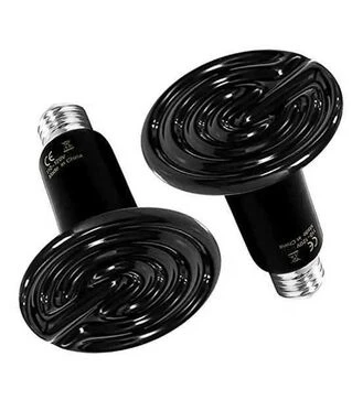 Инфракрасная керамическая лампа 200W излучатель для обогрева животных и птицы