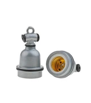 Патрон для ламп металевий