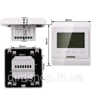 Терморегулятор програмований МК60Е Wi-Fi