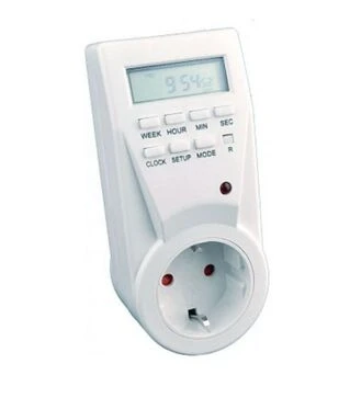 Таймер тижневий цифровий Lemanso 8 програм 16A