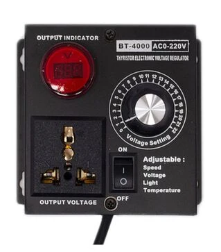 Регулятор напряжения 2 кВт с дисплеем