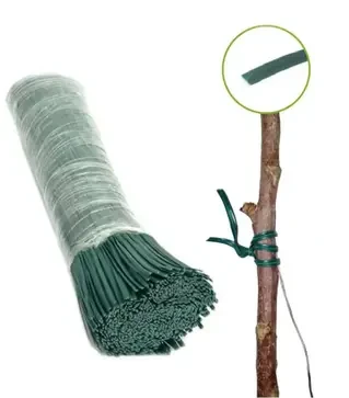 Подвязка гибкая Cordioli 15 см, стальная проволока в пластиковой оболочке, 1000 шт. (23FASPE15)