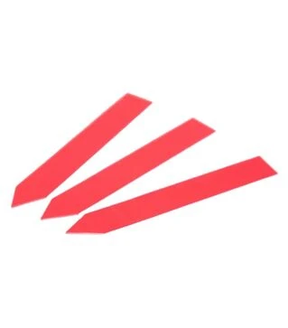 Этикетки-колочки Becker PET-R, красные, 100 шт