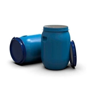 Бочка пластиковая Litolan 55 л, с хомутом (2965)