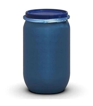 Бочка харчова герметична Litolan 230 л, з металевим хомутом (27031M)