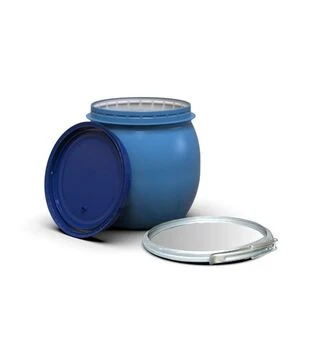 Бочка для бродіння Litolan 35 л, з металевим хомутом та U-подібним клапаном (29669)