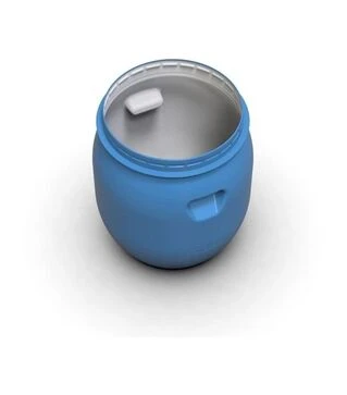 Бочка для бродіння Litolan 45 л, з S-подібним клапаном та краном 1/2" з нержавіючої сталі (296482)