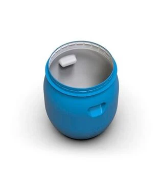 Бочка для бродіння Litolan 45 л, з U-подібним клапаном та краном 1/2" з нержавіючої сталі (296484)