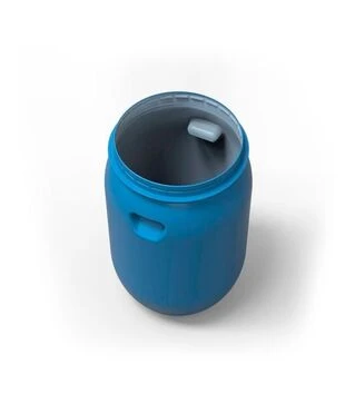 Бочка для бродіння Litolan 65 л, з гідрозатвором та латунним краном 1/2" (29635М)