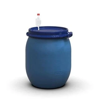 Бочка для бродіння герметична Litolan 100 л, з S-подібним клапаном (27581)