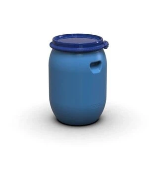 Бочка для бродіння Litolan 55 л, з гідрозатвором та латунним краном 1/2" (29656М)