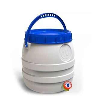 Бидон пищевой Европласт 10 л, со дужкой и вентильным краном (3693)