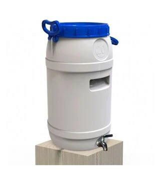 Бідон харчовий Європласт 20 л, з ручками і нержавіючим краном AISI 304 (249724)
