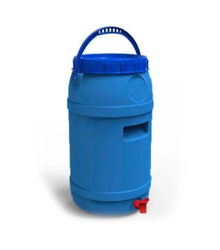 Бидон пищевой Litolan 20 л, с пластиковым краном и дужкой, 100% защита от УФ (43256)