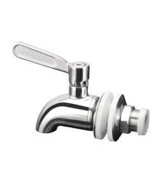 Бидон пищевой Litolan 20 л, с нержавеющим краном и дужкой, 100% защита от УФ (43257)